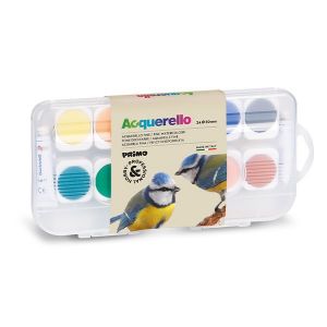 24 Fine Watercolour Tablet Paint Set